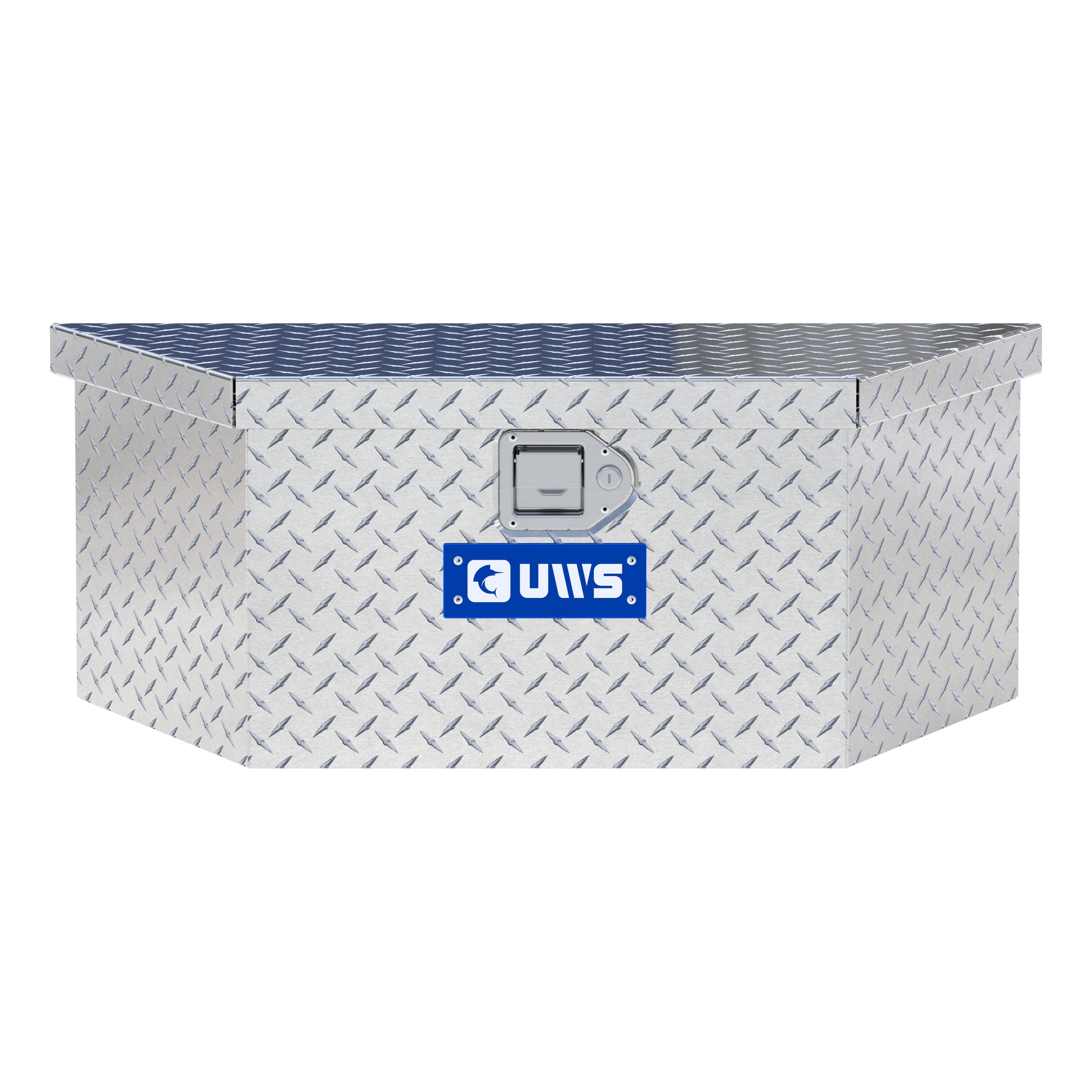 UWS EC20411 34-Inch Heavy-Wall Aluminum Trailer Tongue Tool Box with Low Profile, RigidCore Lid