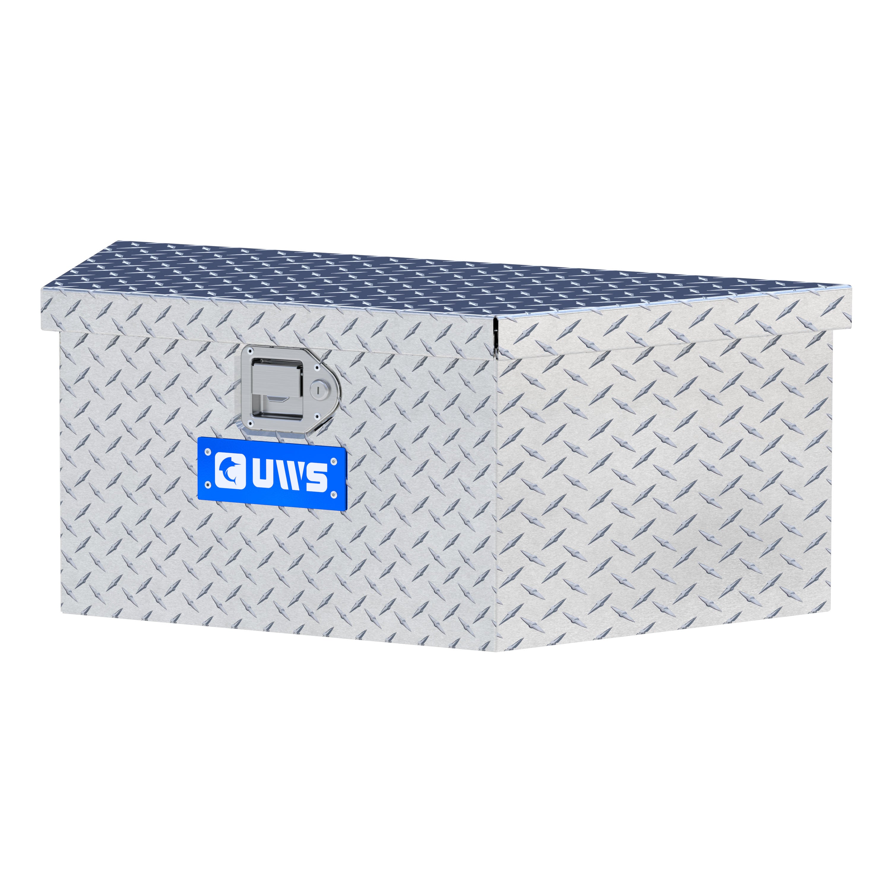 UWS EC20411 34-Inch Heavy-Wall Aluminum Trailer Tongue Tool Box with Low Profile, RigidCore Lid