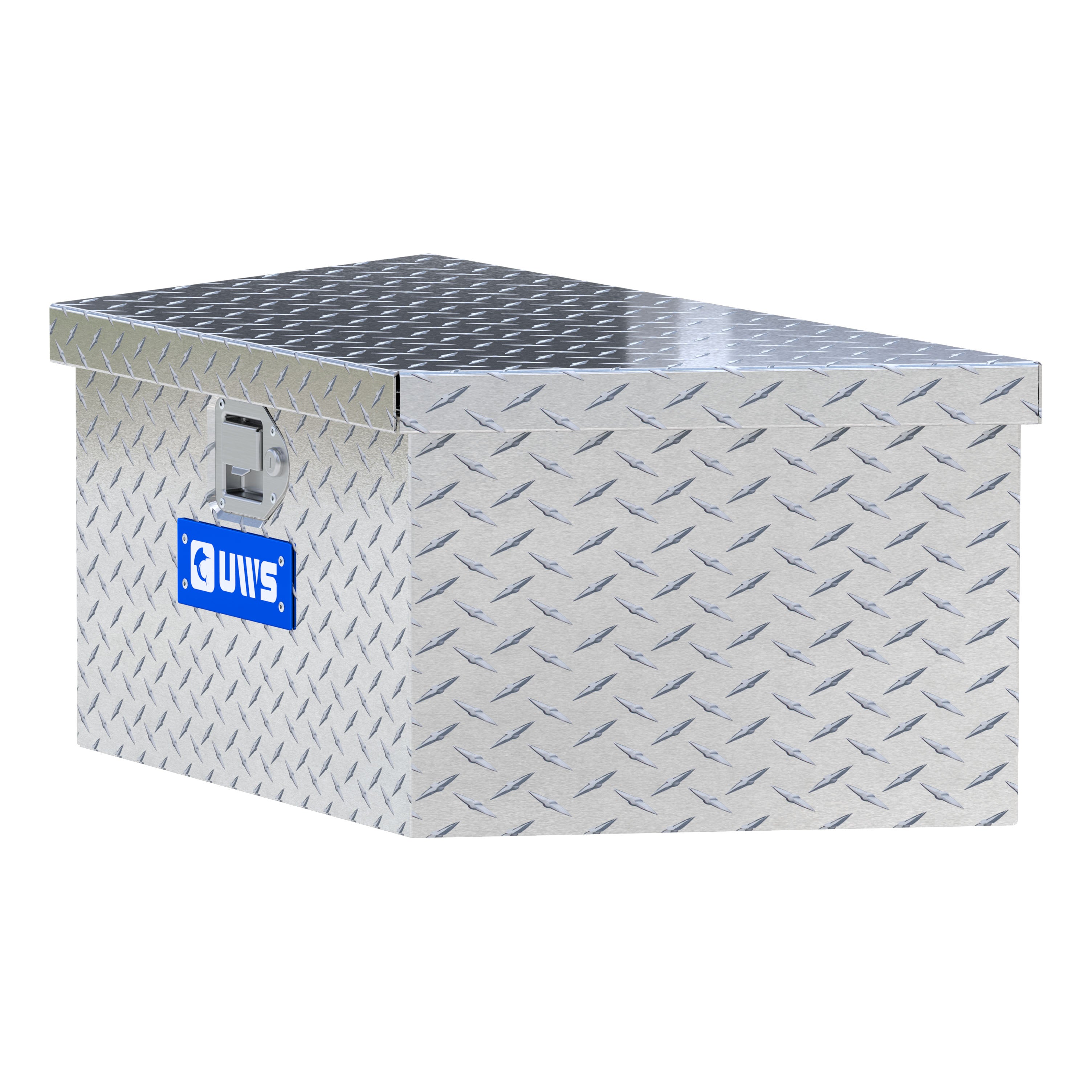 UWS EC20411 34-Inch Heavy-Wall Aluminum Trailer Tongue Tool Box with Low Profile, RigidCore Lid