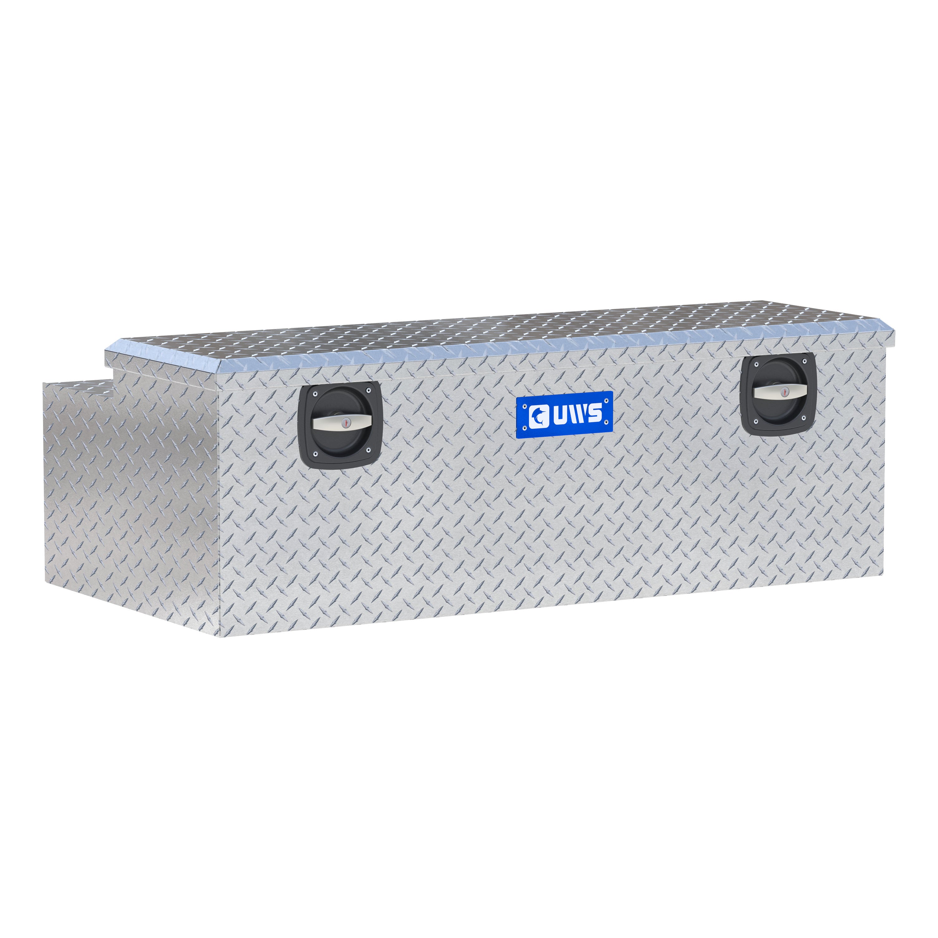 UWS EC20501 Secure Lock 48-Inch Heavy-Wall Aluminum Under Tonneau Cover Tool Box, RigidCore Lid