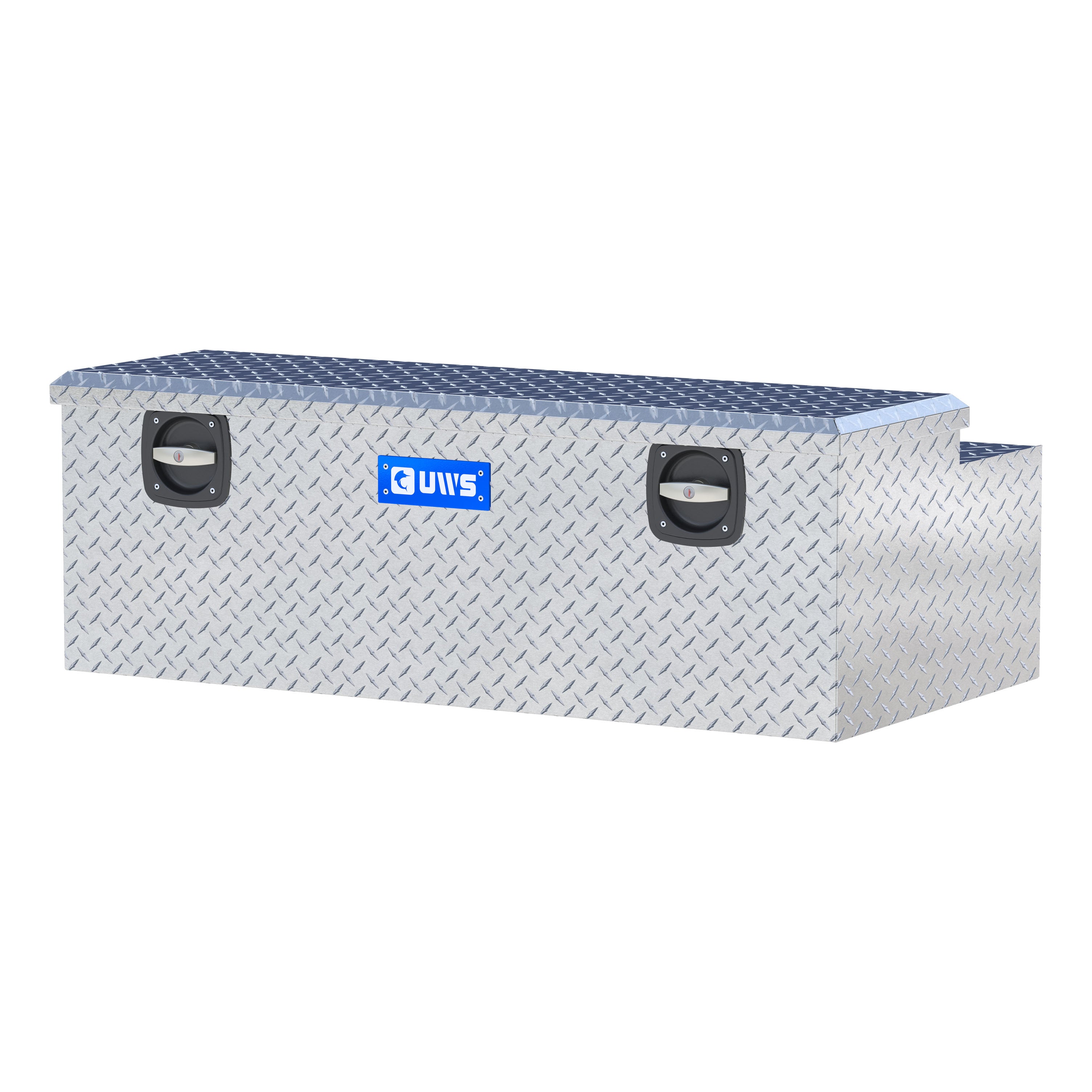 UWS EC20501 Secure Lock 48-Inch Heavy-Wall Aluminum Under Tonneau Cover Tool Box, RigidCore Lid