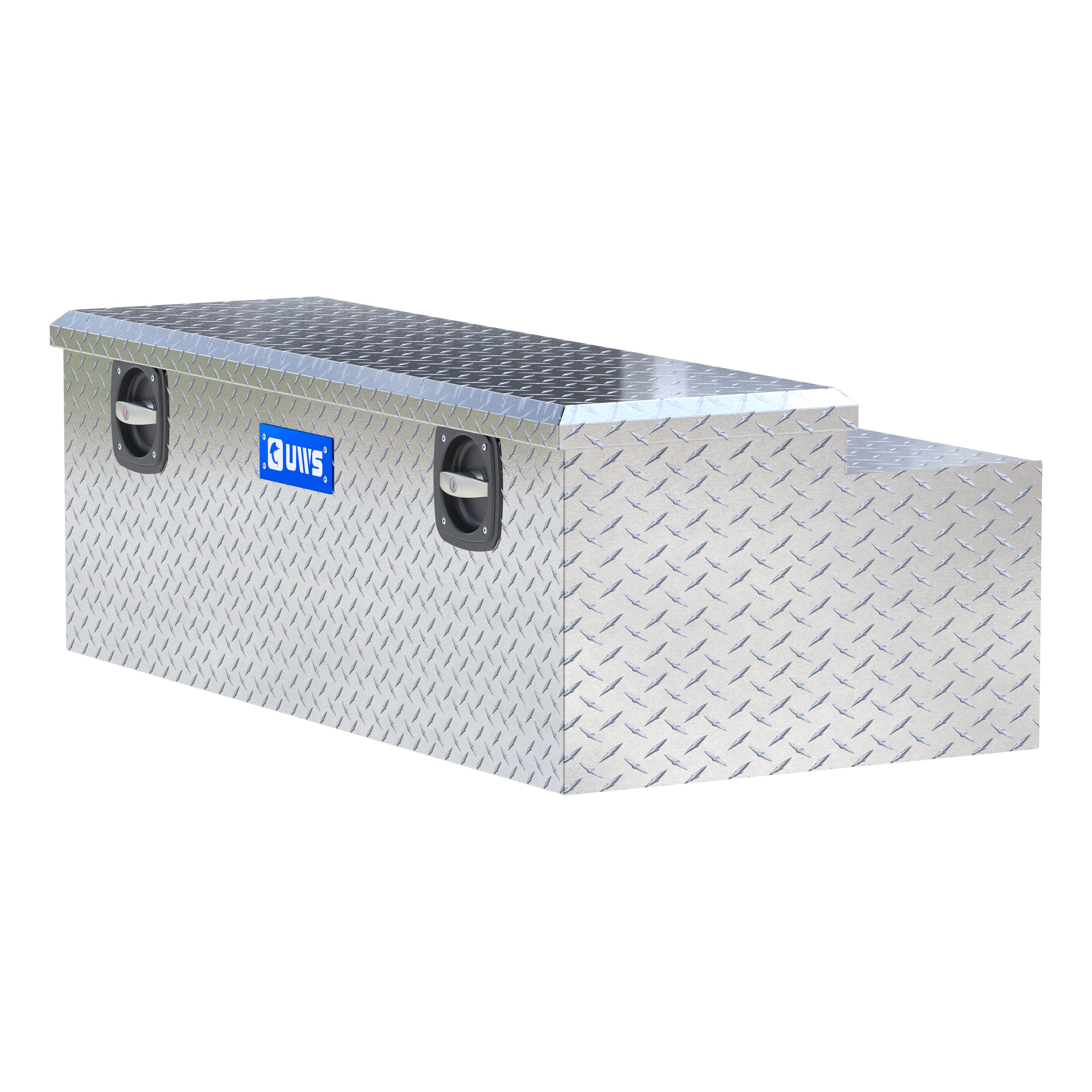 UWS EC20501 Secure Lock 48-Inch Heavy-Wall Aluminum Under Tonneau Cover Tool Box, RigidCore Lid