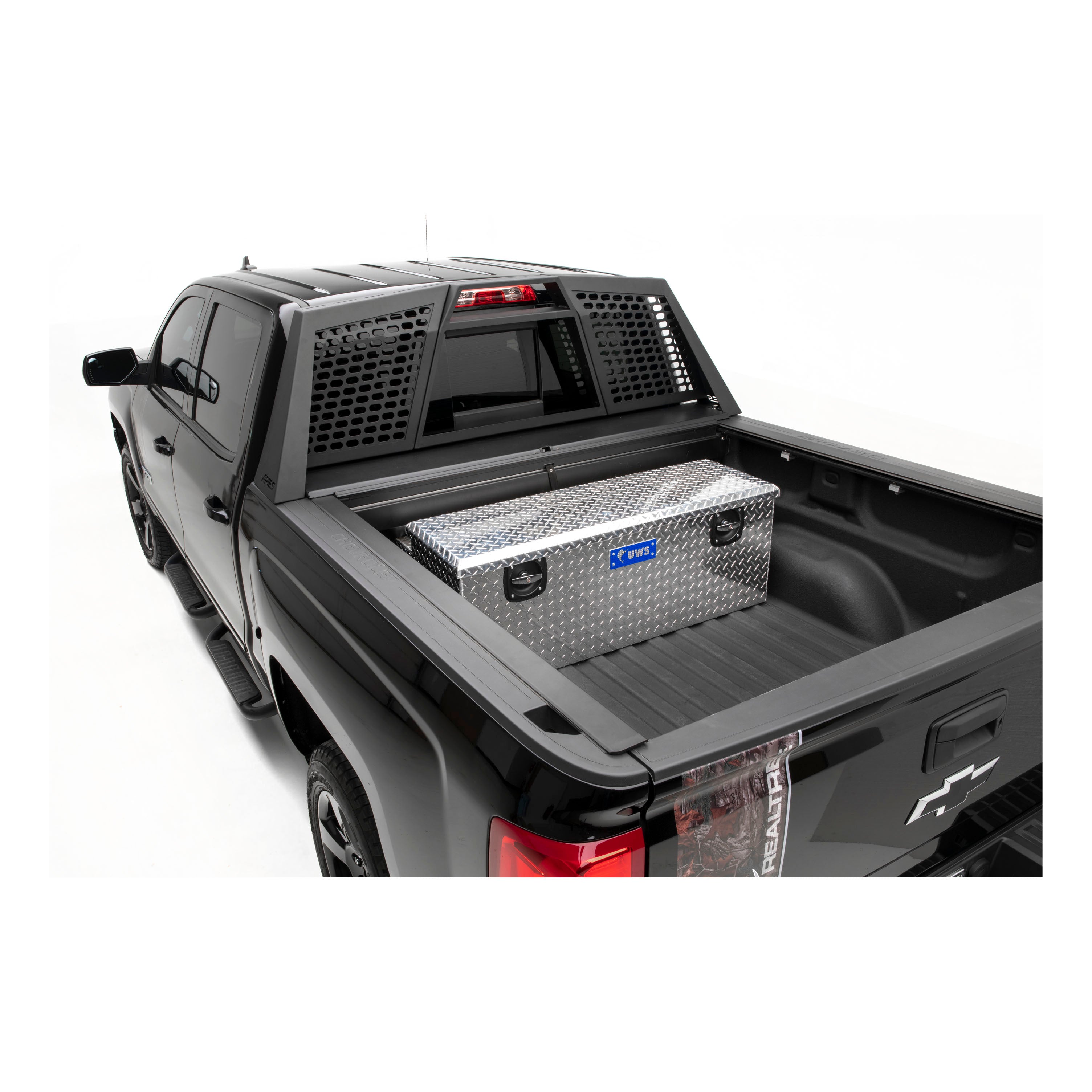 UWS EC20501 Secure Lock 48-Inch Heavy-Wall Aluminum Under Tonneau Cover Tool Box, RigidCore Lid