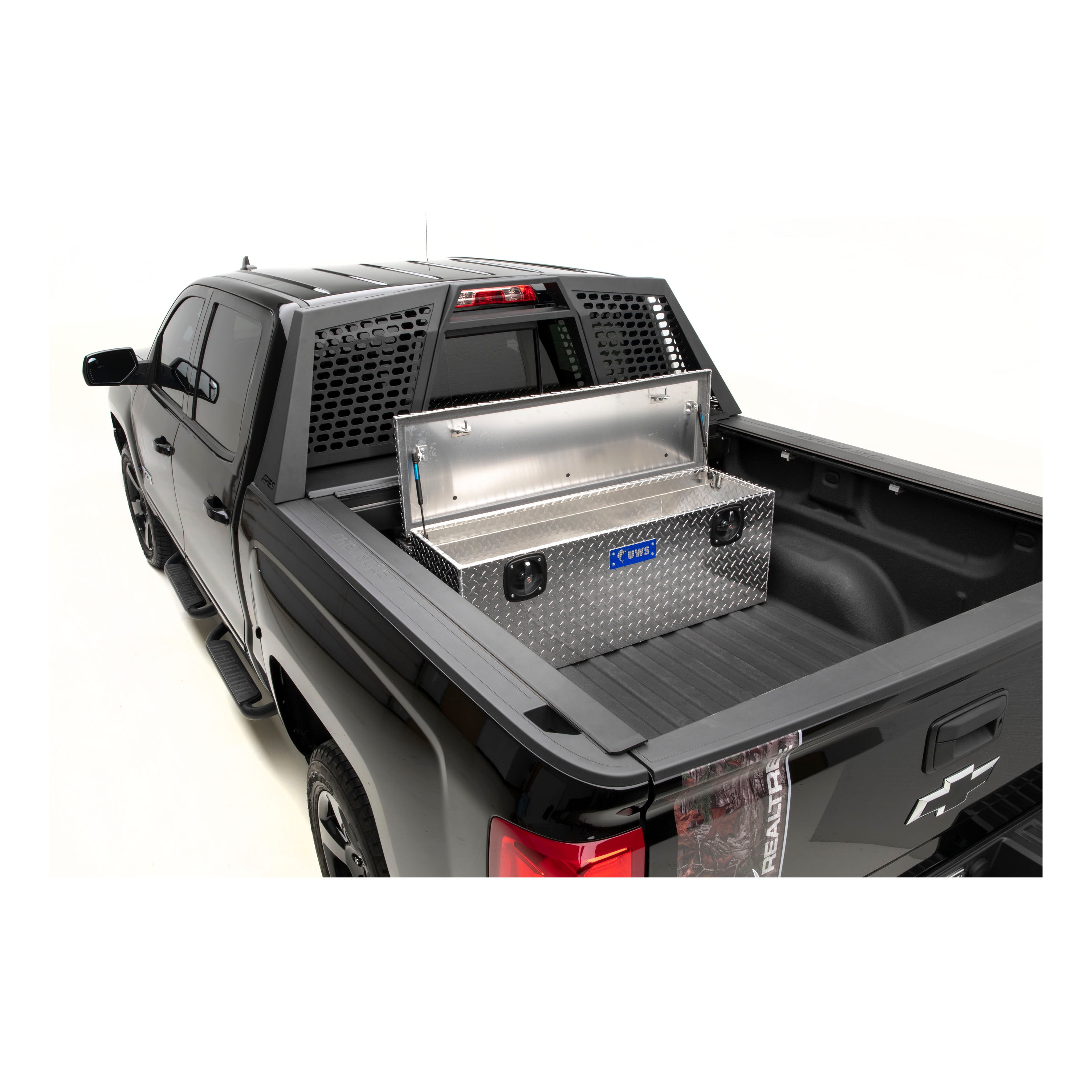 UWS EC20501 Secure Lock 48-Inch Heavy-Wall Aluminum Under Tonneau Cover Tool Box, RigidCore Lid