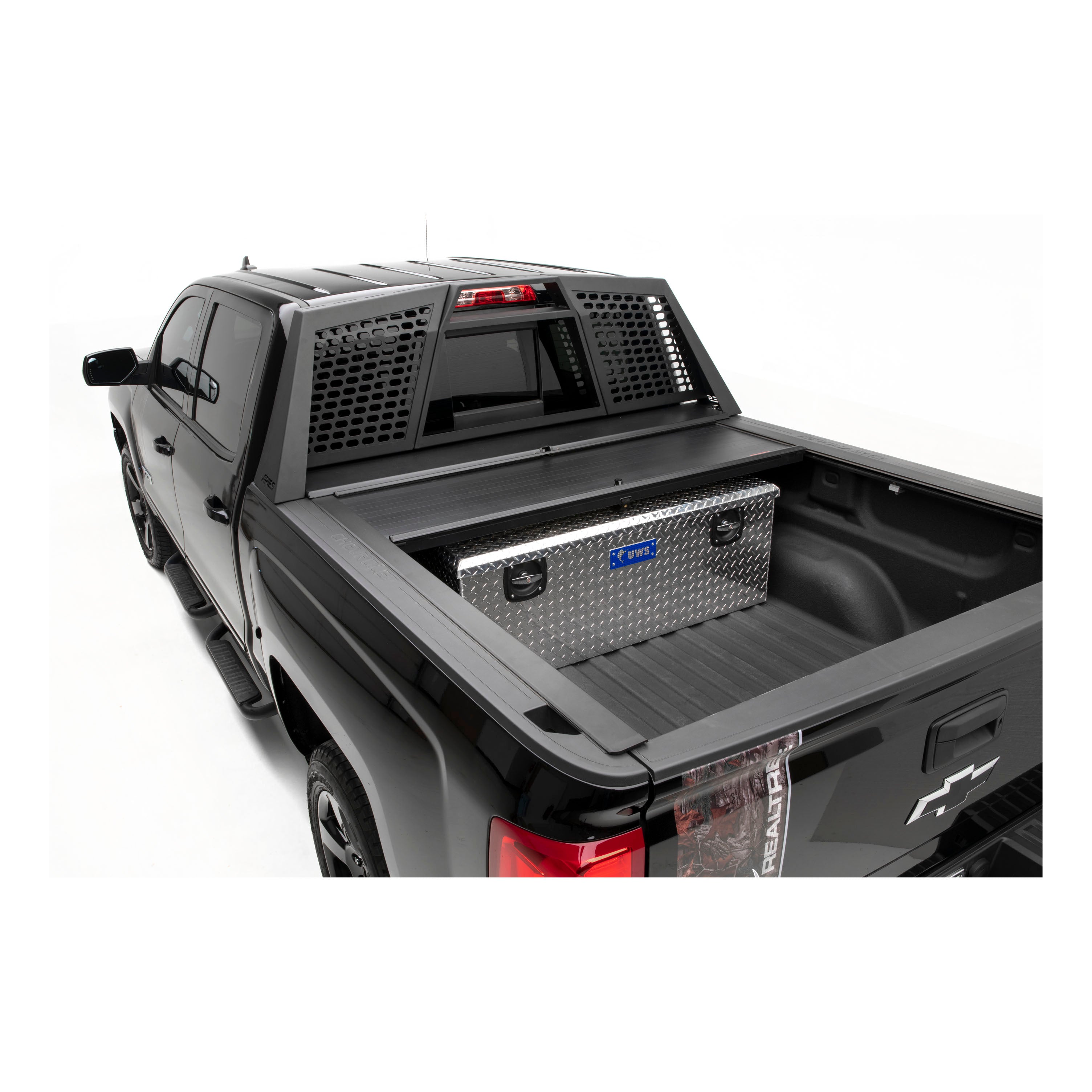 UWS EC20501 Secure Lock 48-Inch Heavy-Wall Aluminum Under Tonneau Cover Tool Box, RigidCore Lid