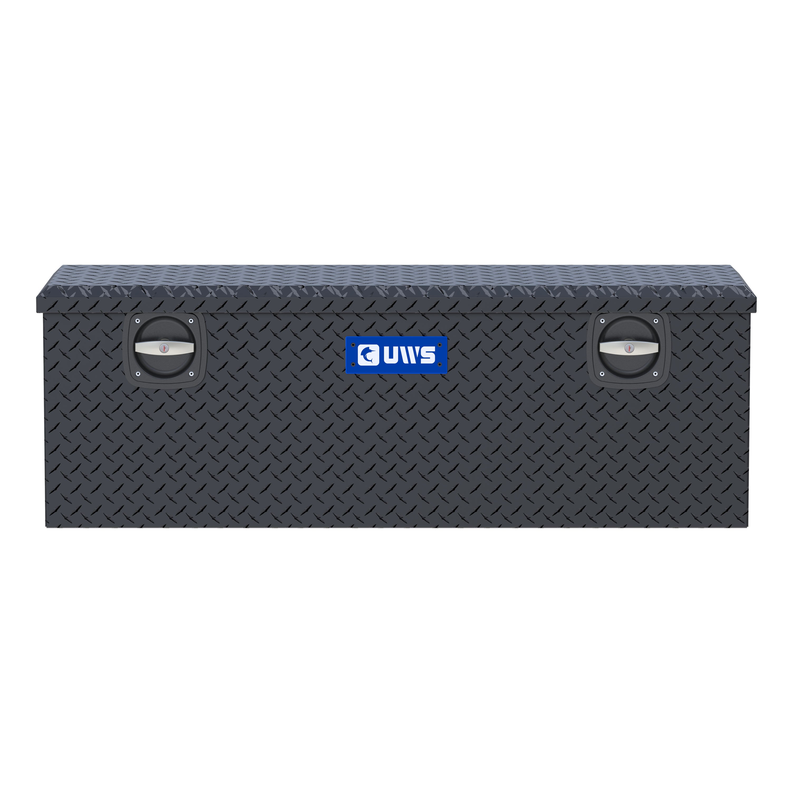 UWS EC20503 Secure Lock 48-Inch Matte Black Heavy-Wall Aluminum Under Tonneau Cover Tool Box, RigidCore Lid
