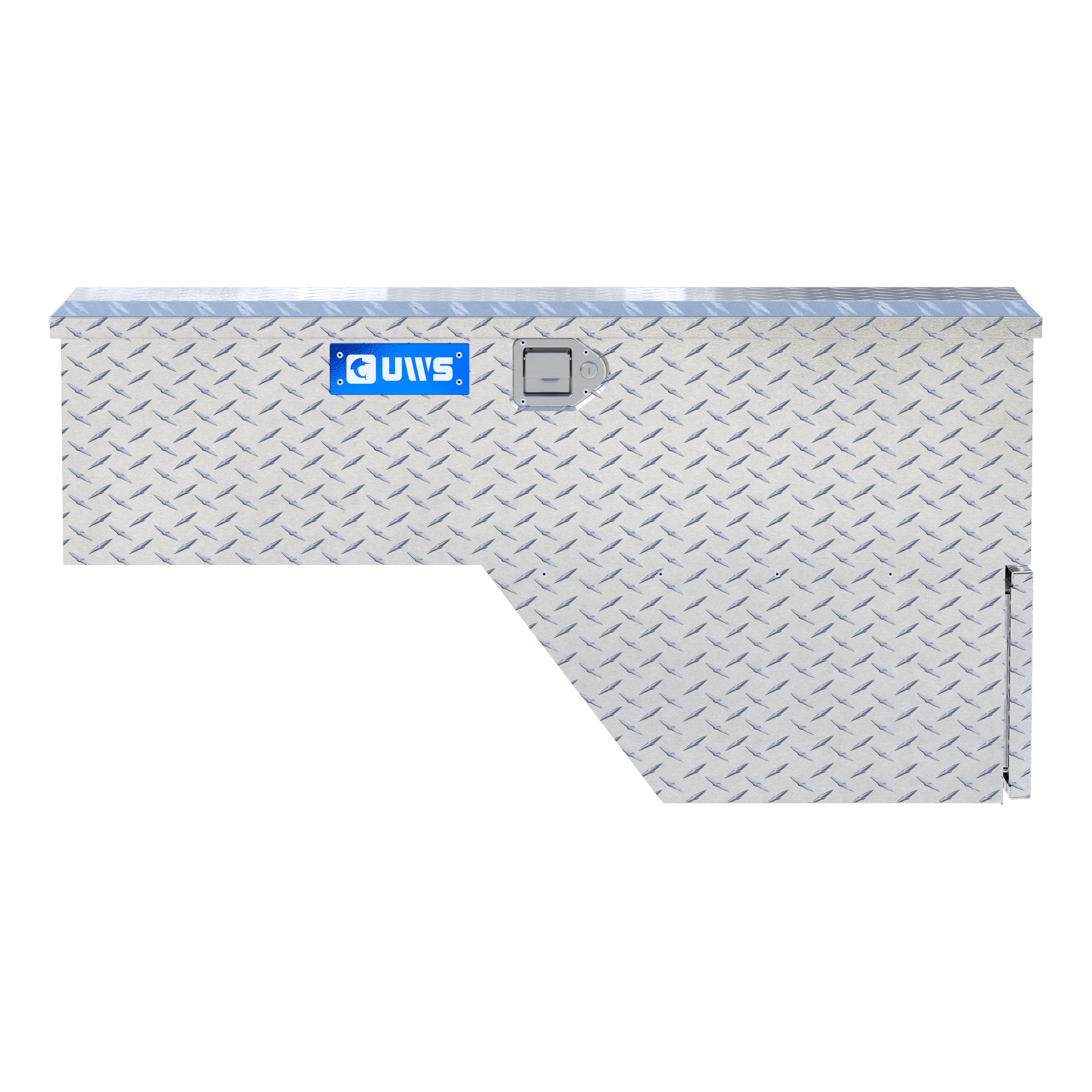 UWS EC30001 48-Inch Driver-Side Heavy-Wall Aluminum Truck Fender Wheel Well Tool Box, RigidCore Lid