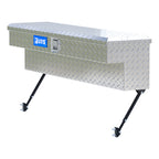 UWS EC30091-MK2 48-Inch Heavy-Wall Aluminum Truck Side Tool Box, RigidCore Lid, Space-Saving Legs