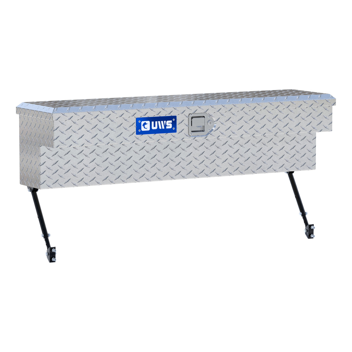 UWS EC30091-MK2 48-Inch Heavy-Wall Aluminum Truck Side Tool Box, RigidCore Lid, Space-Saving Legs