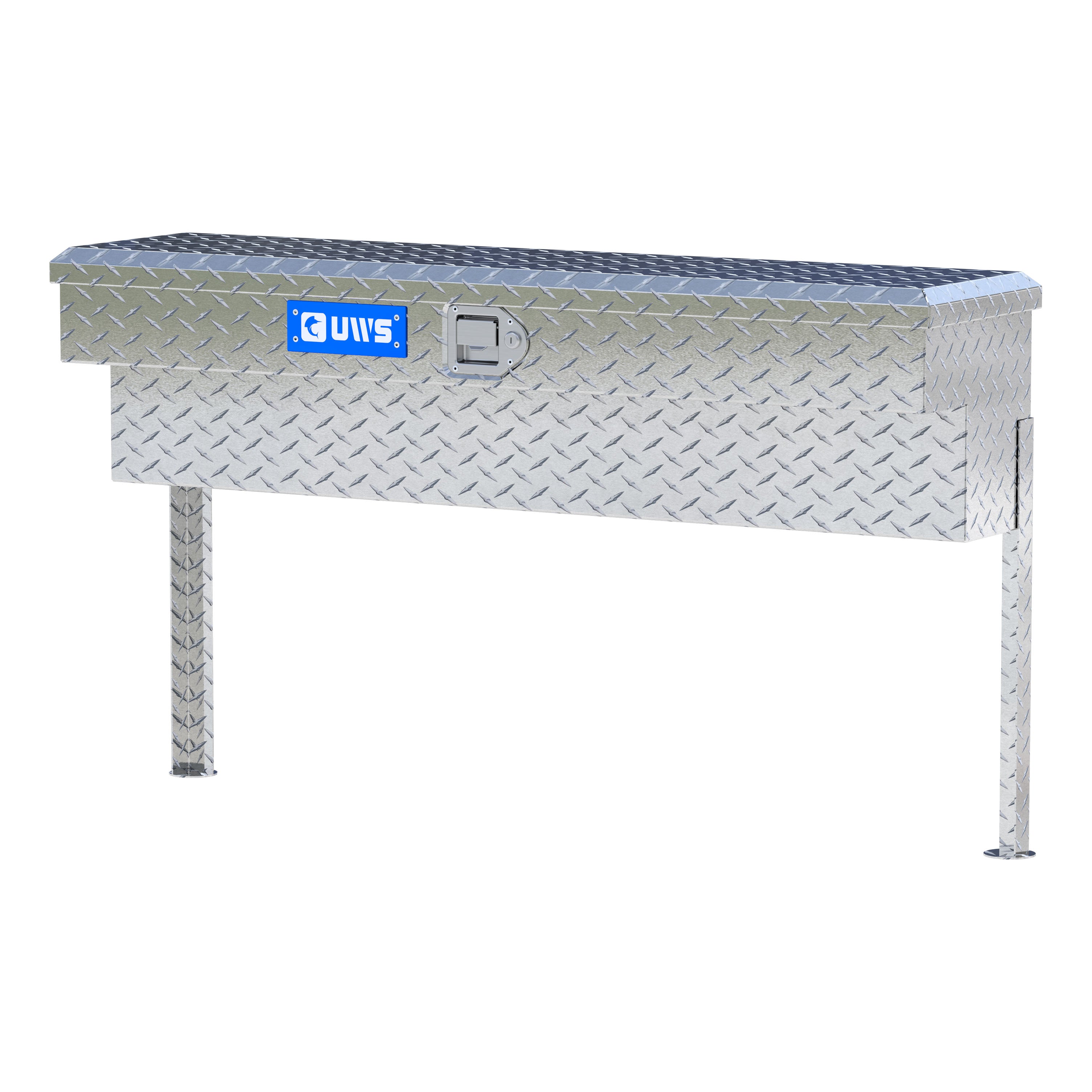 UWS EC30091 48-Inch Heavy-Wall Aluminum Truck Side Tool Box, RigidCore Lid