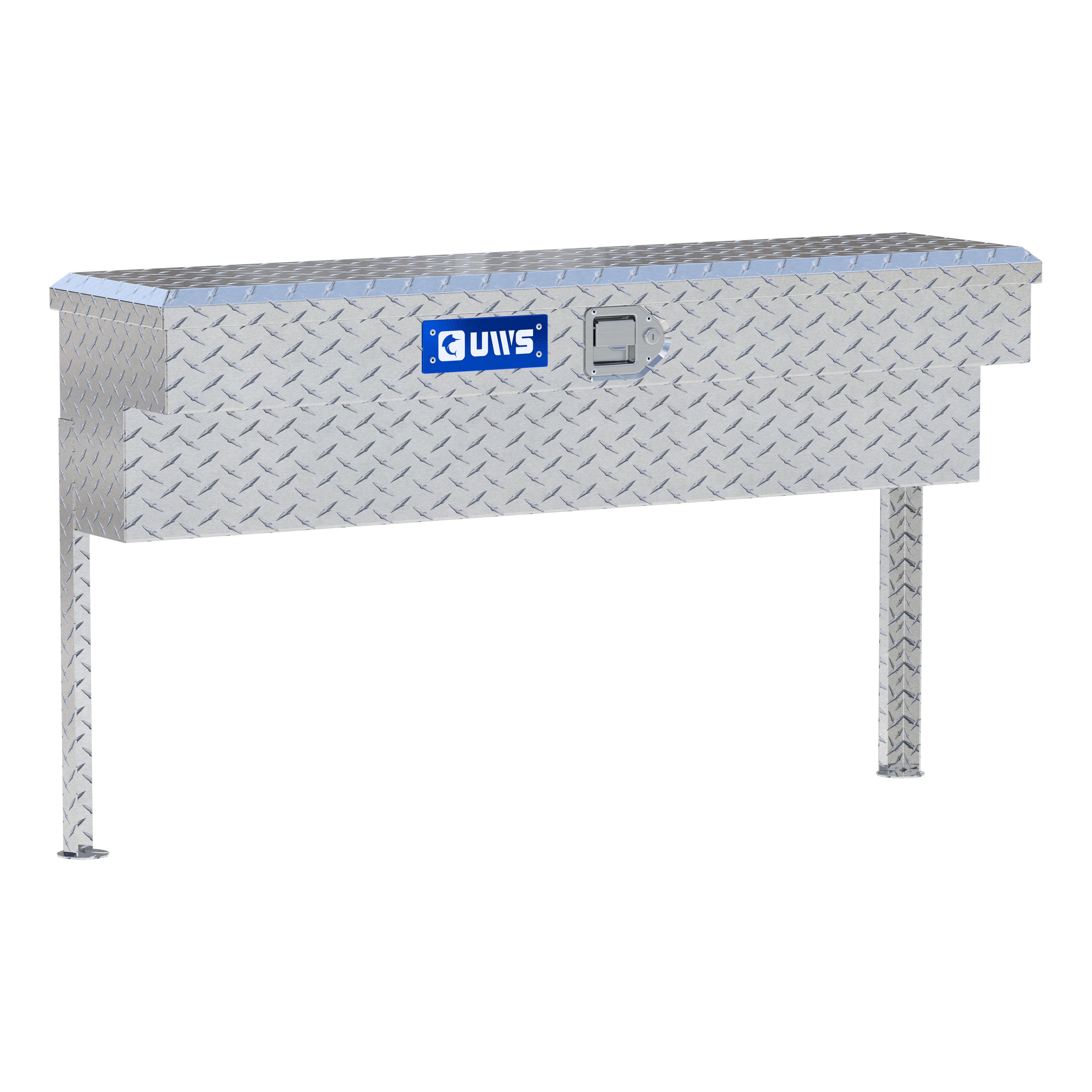 UWS EC30091 48-Inch Heavy-Wall Aluminum Truck Side Tool Box, RigidCore Lid