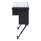 UWS EC30102-MK2 48-Inch Gloss Black Heavy-Wall Aluminum Truck Side Tool Box, RigidCore Lid, Space-Saving Legs