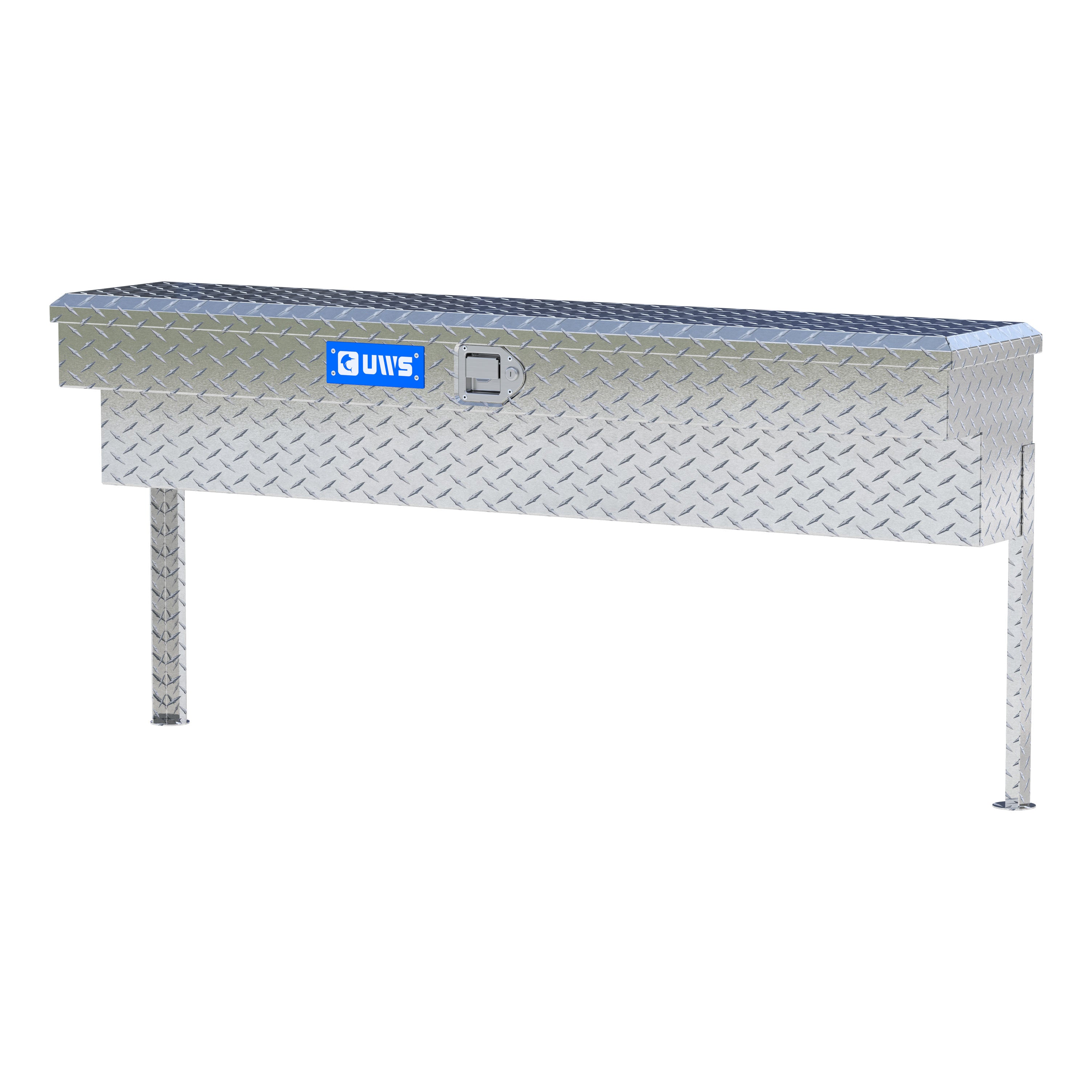 UWS EC30111 60-Inch Heavy-Wall Aluminum Truck Side Tool Box, RigidCore Lid