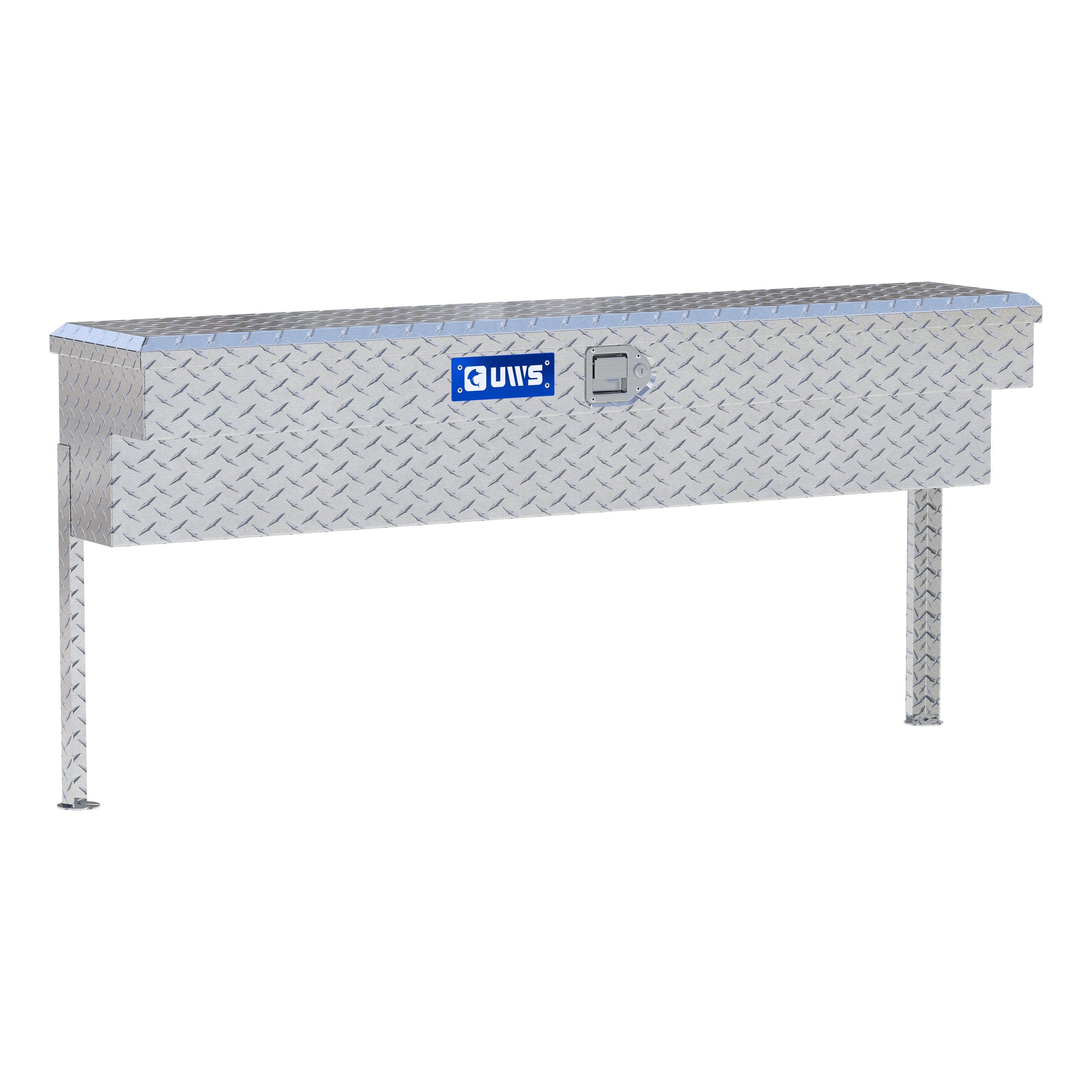 UWS EC30111 60-Inch Heavy-Wall Aluminum Truck Side Tool Box, RigidCore Lid