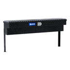 UWS EC30122 60-Inch Gloss Black Heavy-Wall Aluminum Truck Side Tool Box, RigidCore Lid