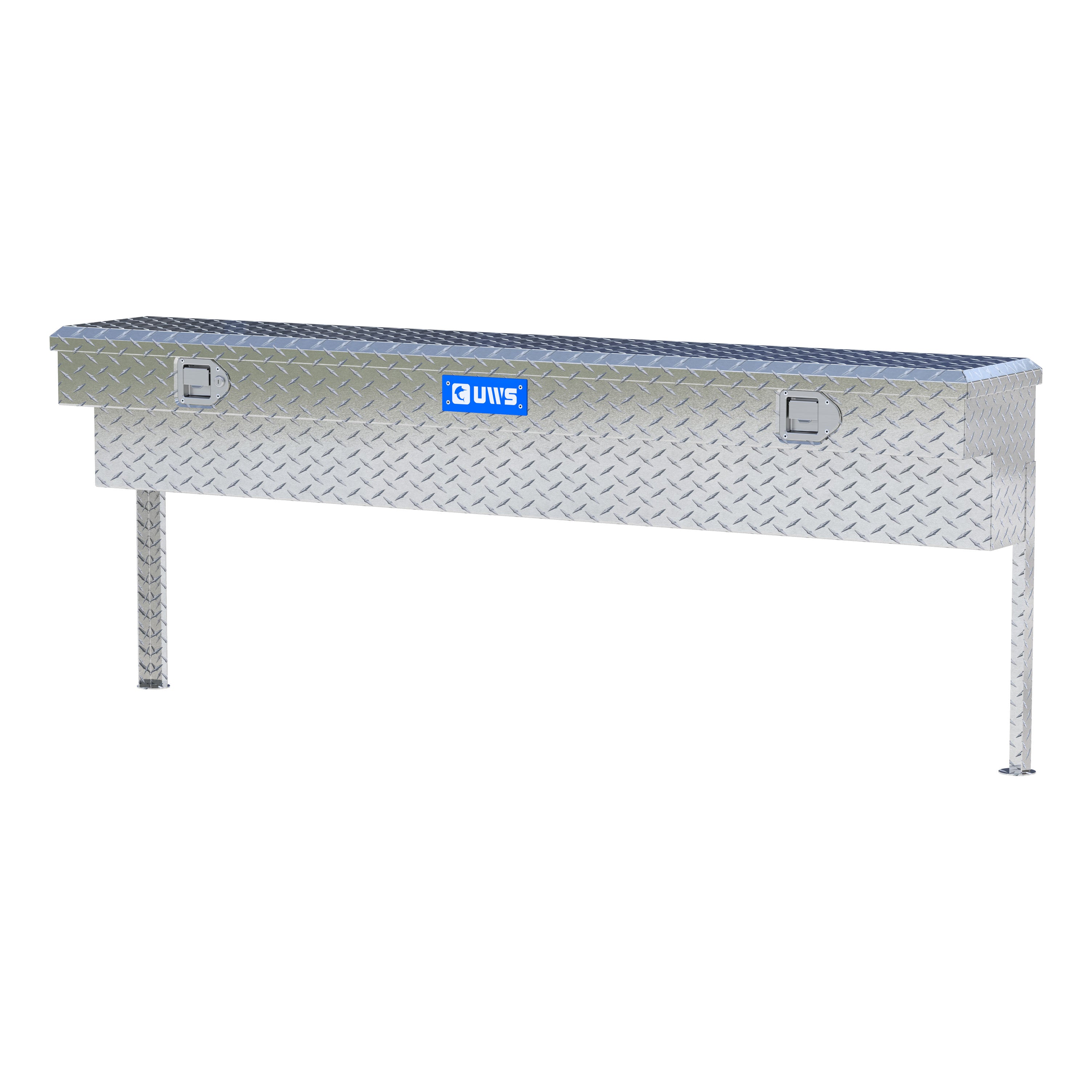 UWS EC30131 72-Inch Heavy-Wall Aluminum Truck Side Tool Box, RigidCore Lid