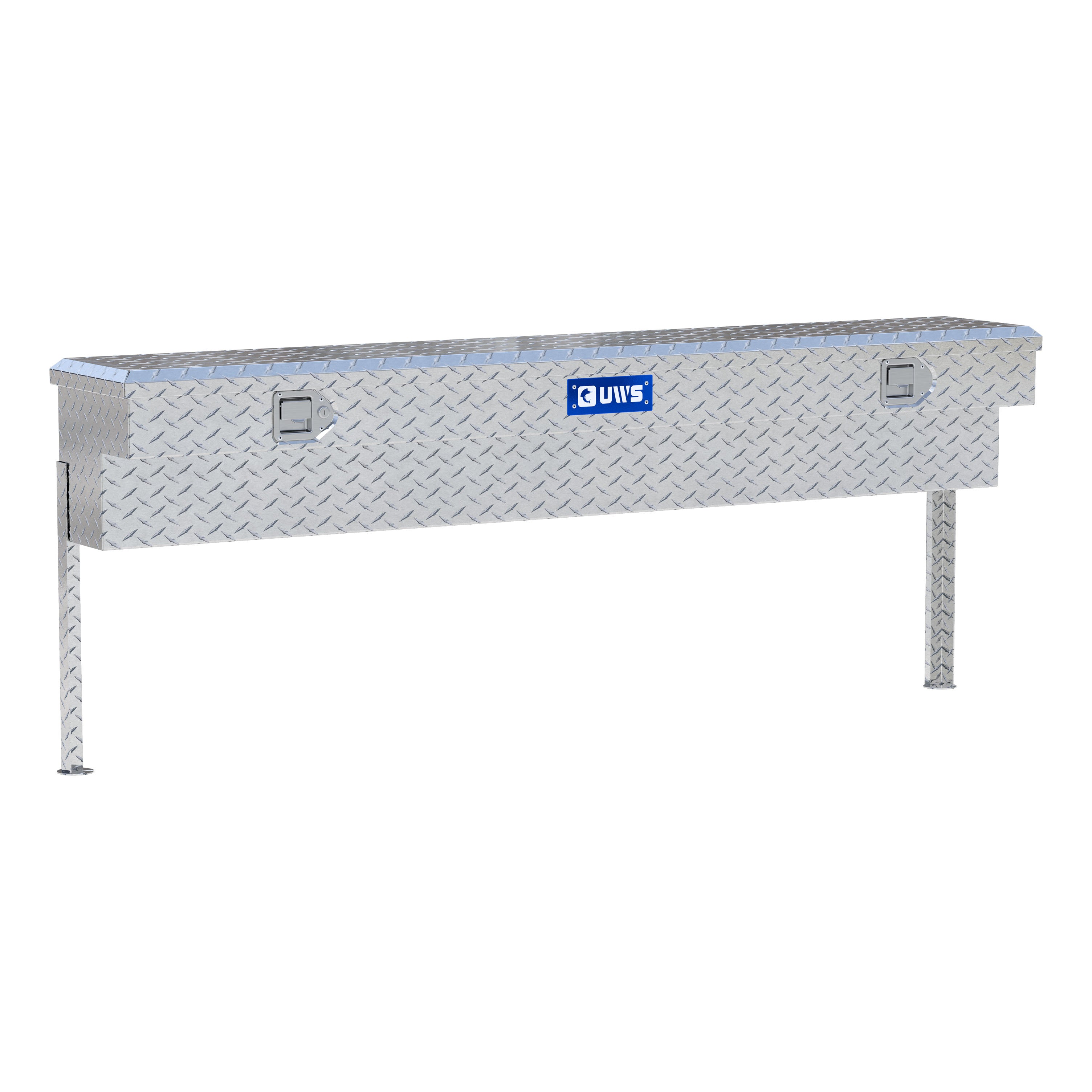 UWS EC30131 72-Inch Heavy-Wall Aluminum Truck Side Tool Box, RigidCore Lid
