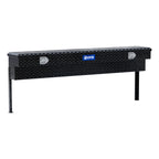 UWS EC30142 72-Inch Gloss Black Heavy-Wall Aluminum Truck Side Tool Box, RigidCore Lid
