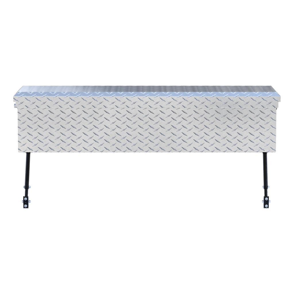 UWS EC30201-MK2 48-Inch Heavy-Wall Aluminum Truck Side Tool Box with Low Profile, RigidCore Lid, Space-Saving Legs