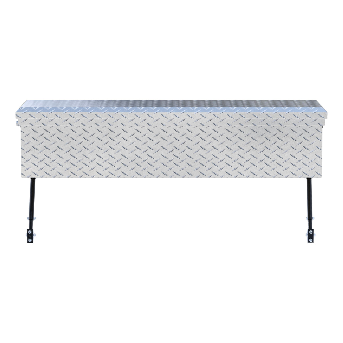 UWS EC30201-MK2 48-Inch Heavy-Wall Aluminum Truck Side Tool Box with Low Profile, RigidCore Lid, Space-Saving Legs