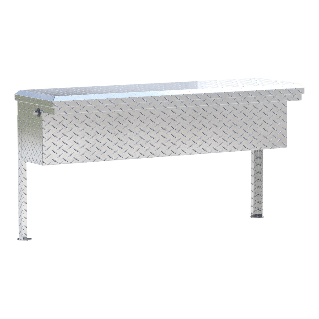 UWS EC30201 48-Inch Heavy-Wall Aluminum Truck Side Tool Box with Low Profile, RigidCore Lid