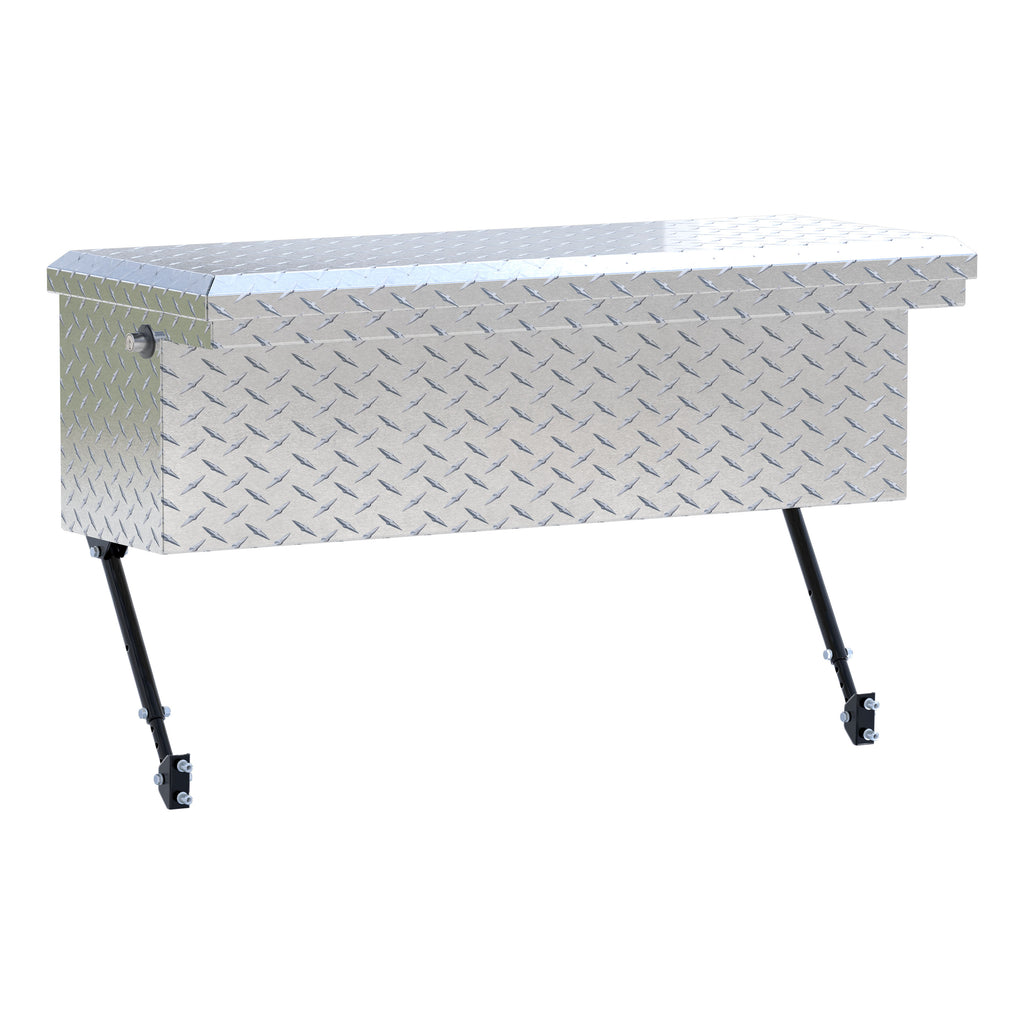 UWS EC30361-MK2 36-Inch Heavy-Wall Aluminum Truck Side Tool Box with Low Profile, RigidCore Lid, Space-Saving Legs