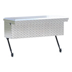 UWS EC30361-MK2 36-Inch Heavy-Wall Aluminum Truck Side Tool Box with Low Profile, RigidCore Lid, Space-Saving Legs