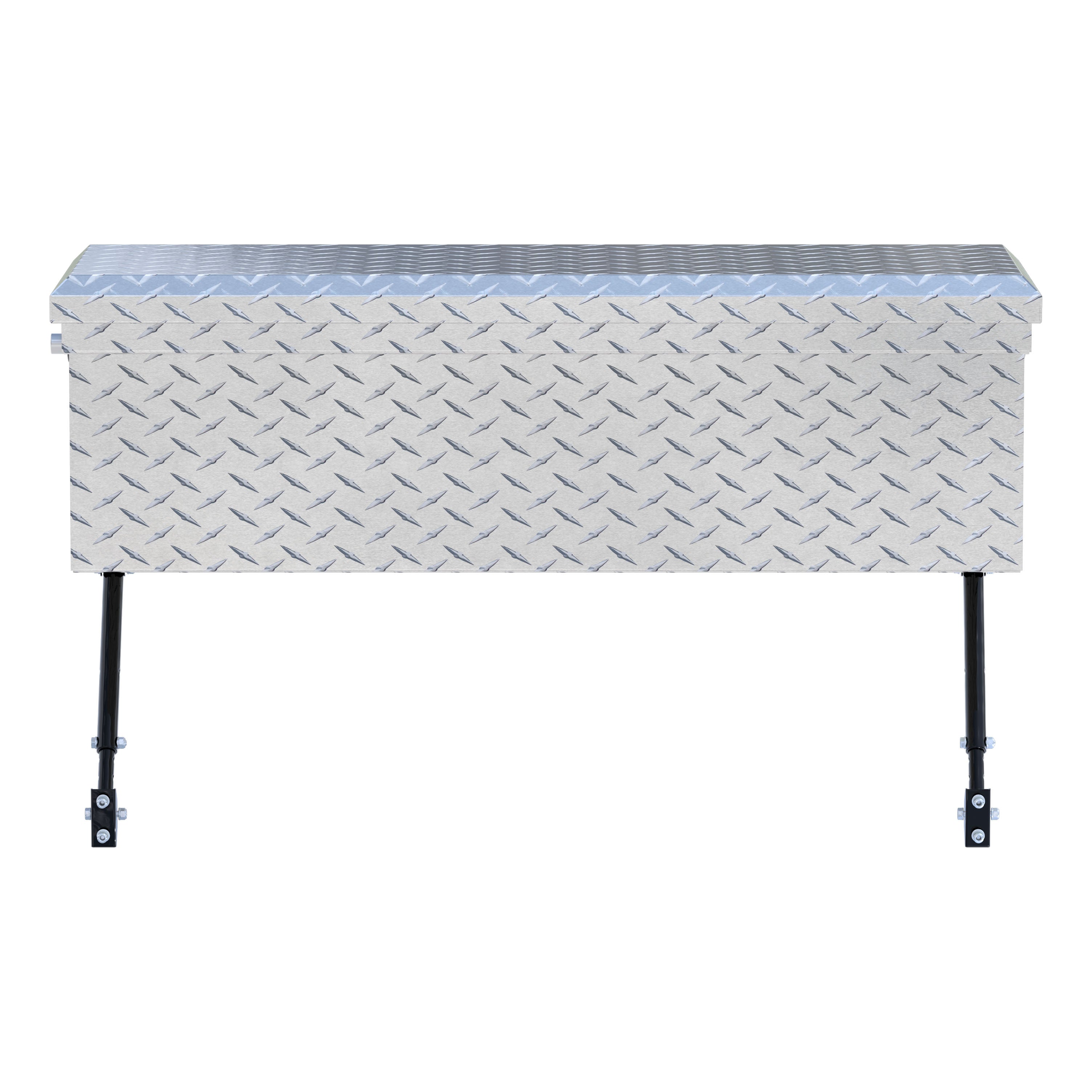 UWS EC30361-MK2 36-Inch Heavy-Wall Aluminum Truck Side Tool Box with Low Profile, RigidCore Lid, Space-Saving Legs