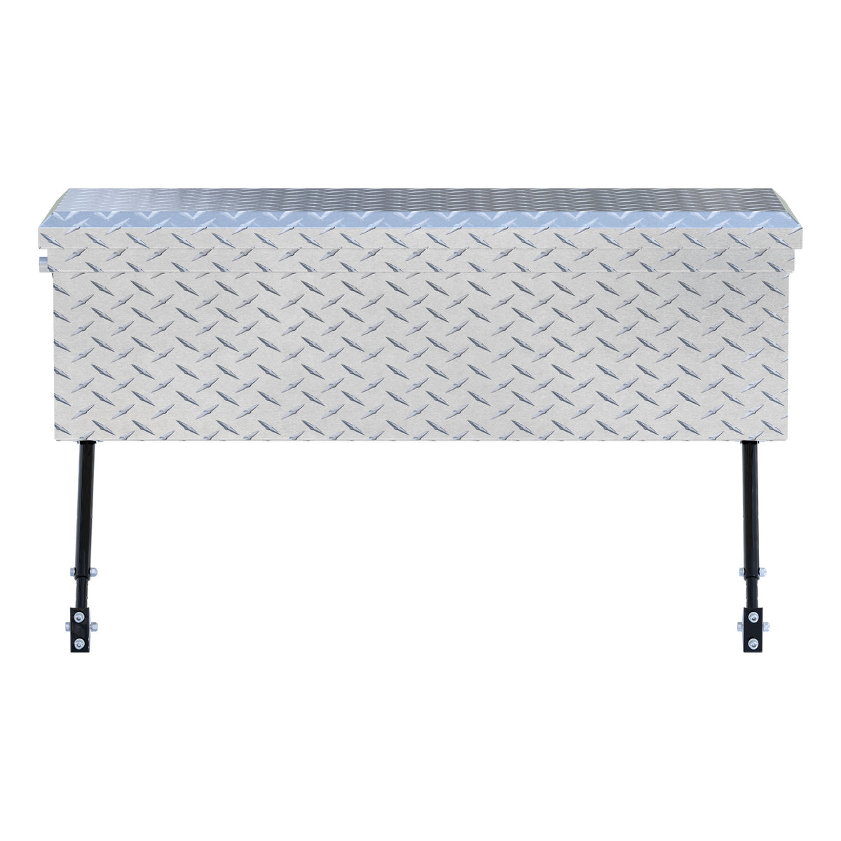 UWS EC30361-MK2 36-Inch Heavy-Wall Aluminum Truck Side Tool Box with Low Profile, RigidCore Lid, Space-Saving Legs