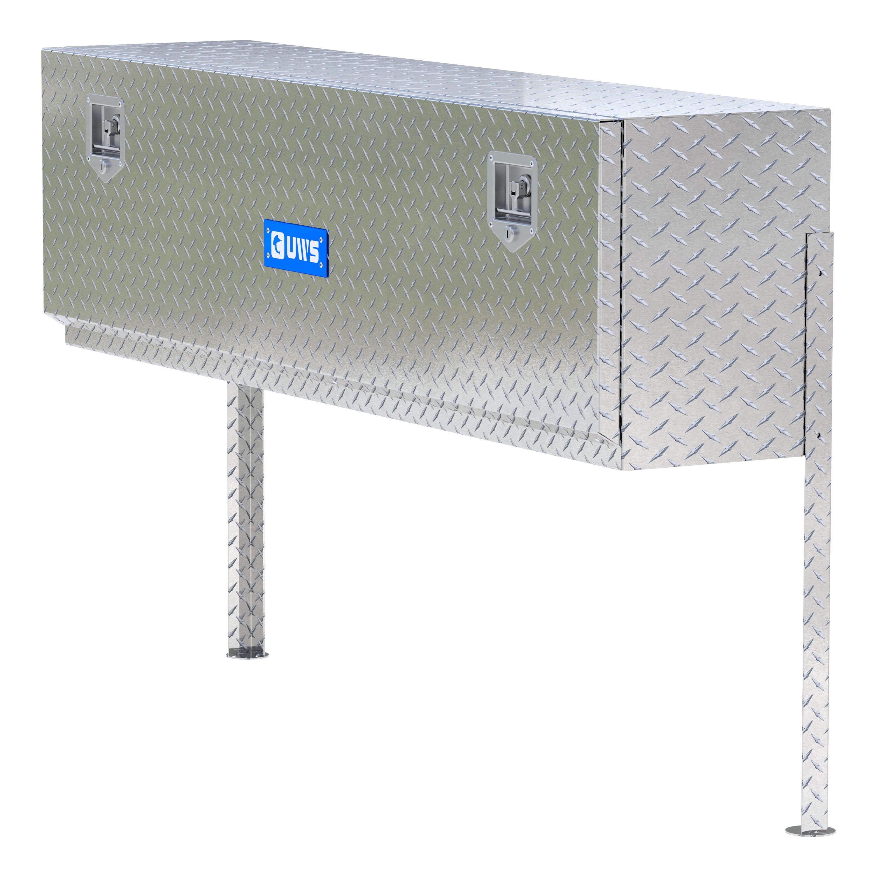 UWS EC40021 60-Inch Heavy-Wall Aluminum Single-Door Topside Tool Box