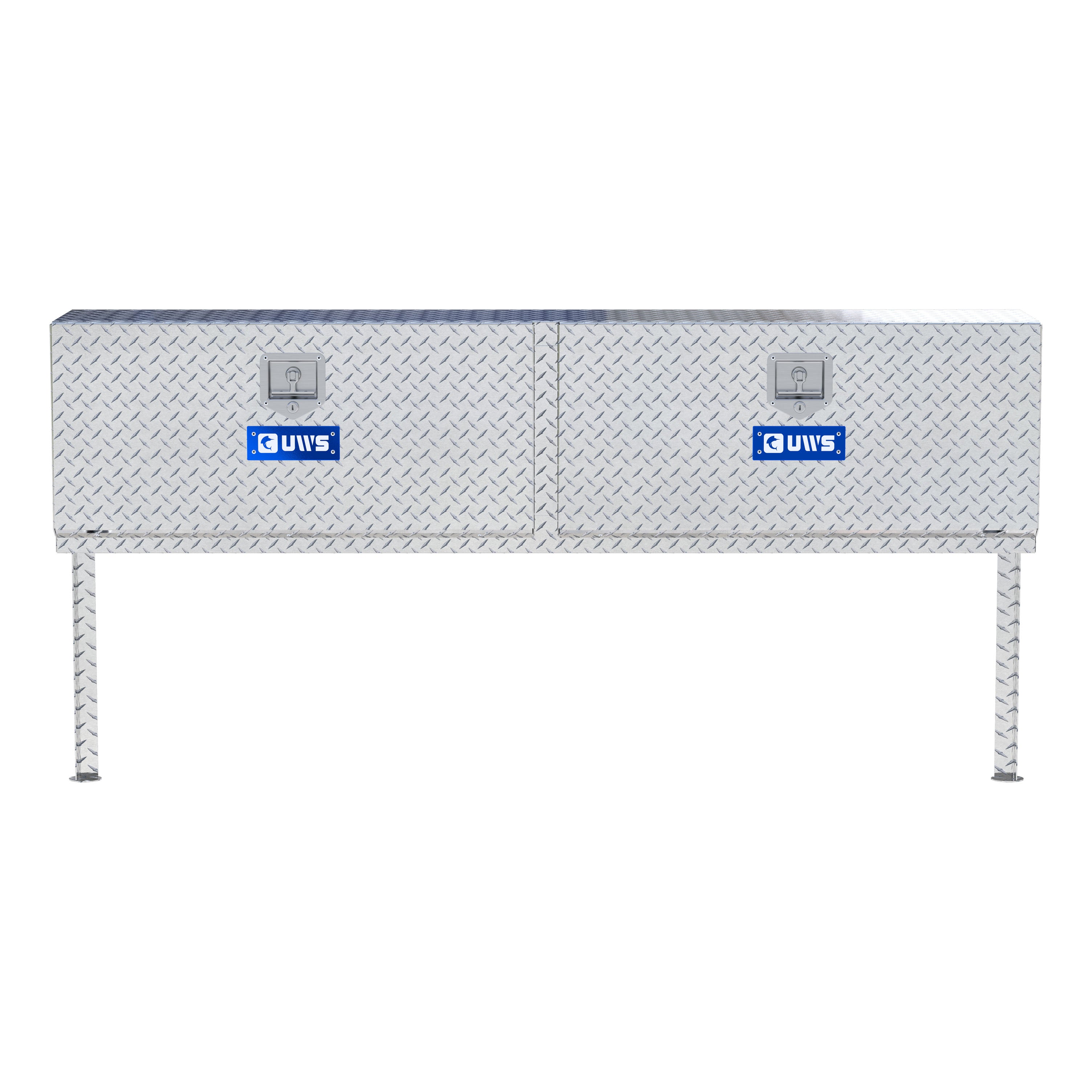 UWS EC40041 72-Inch Heavy-Wall Aluminum Double-Door Topside Tool Box