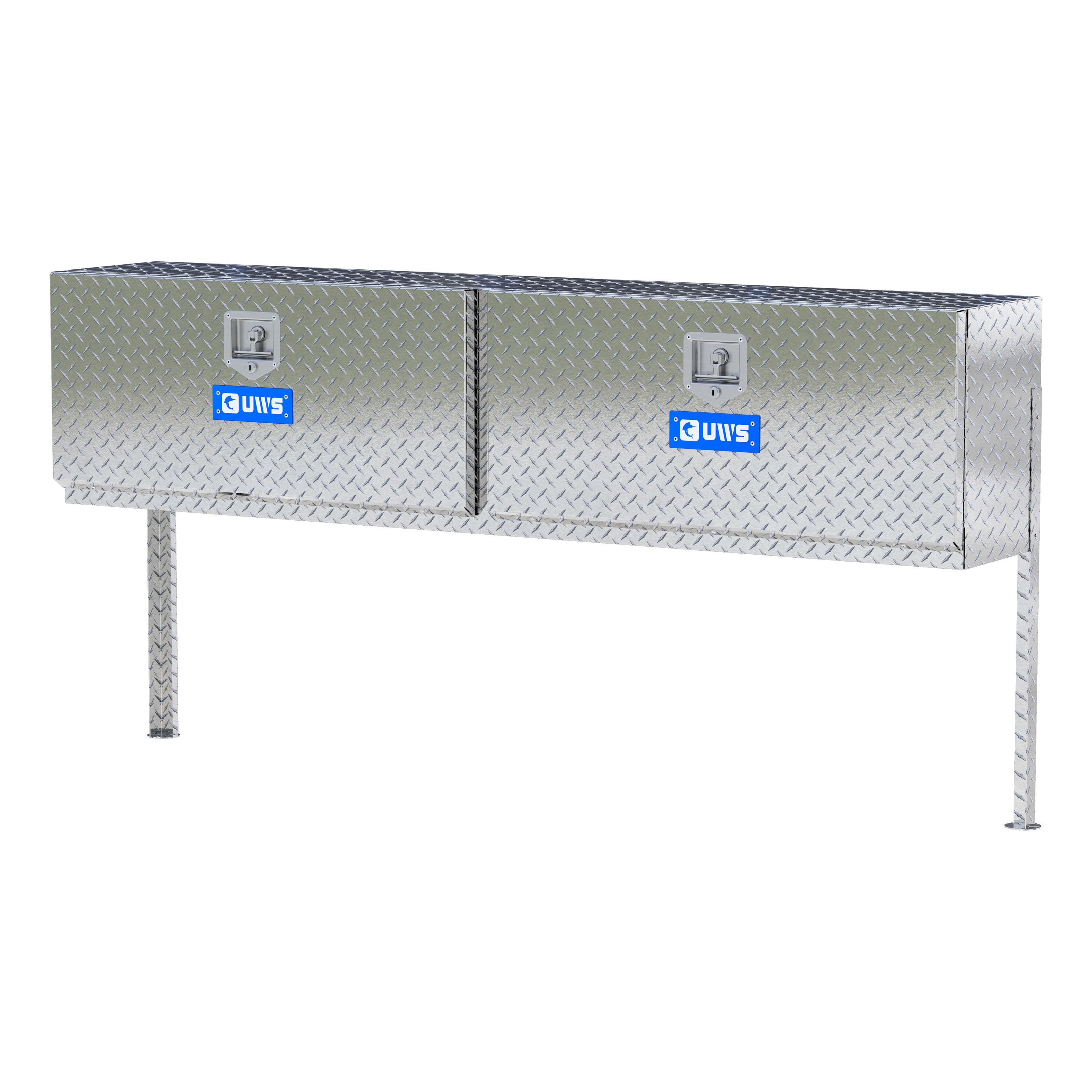 UWS EC40041 72-Inch Heavy-Wall Aluminum Double-Door Topside Tool Box