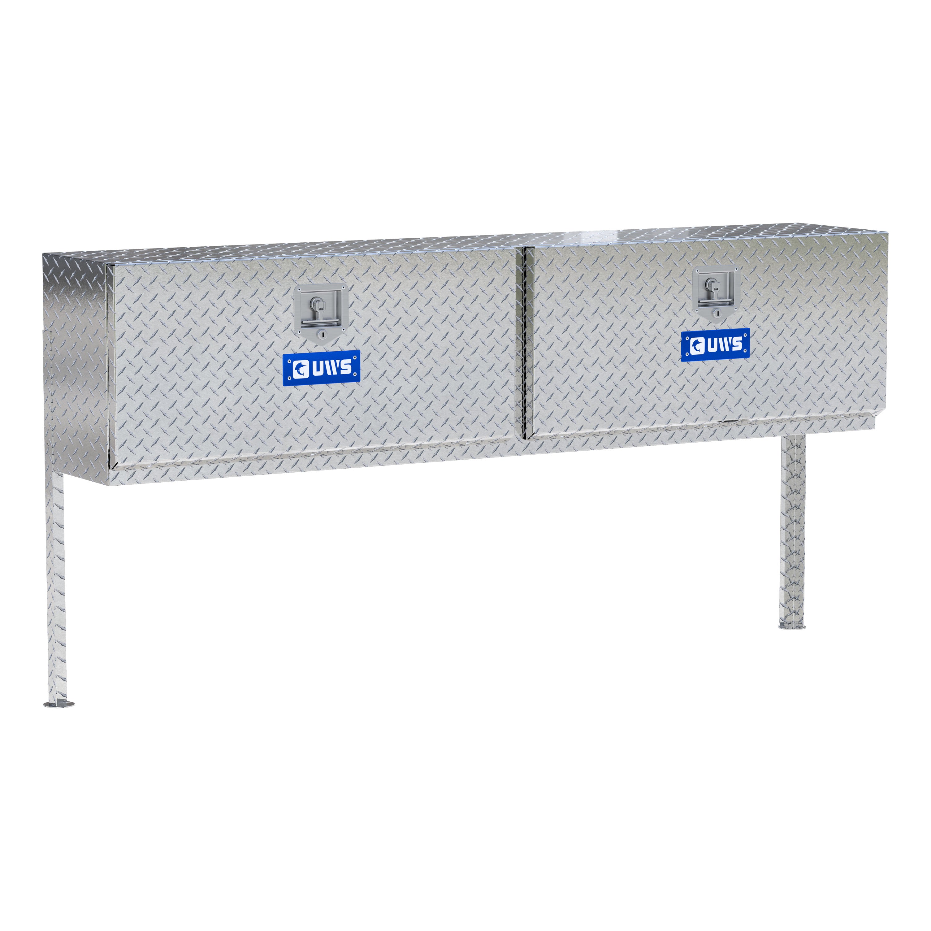 UWS EC40041 72-Inch Heavy-Wall Aluminum Double-Door Topside Tool Box