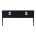 UWS EC40052 72-Inch Gloss Black Heavy-Wall Aluminum Double-Door Topside Tool Box