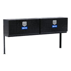 UWS EC40052 72-Inch Gloss Black Heavy-Wall Aluminum Double-Door Topside Tool Box