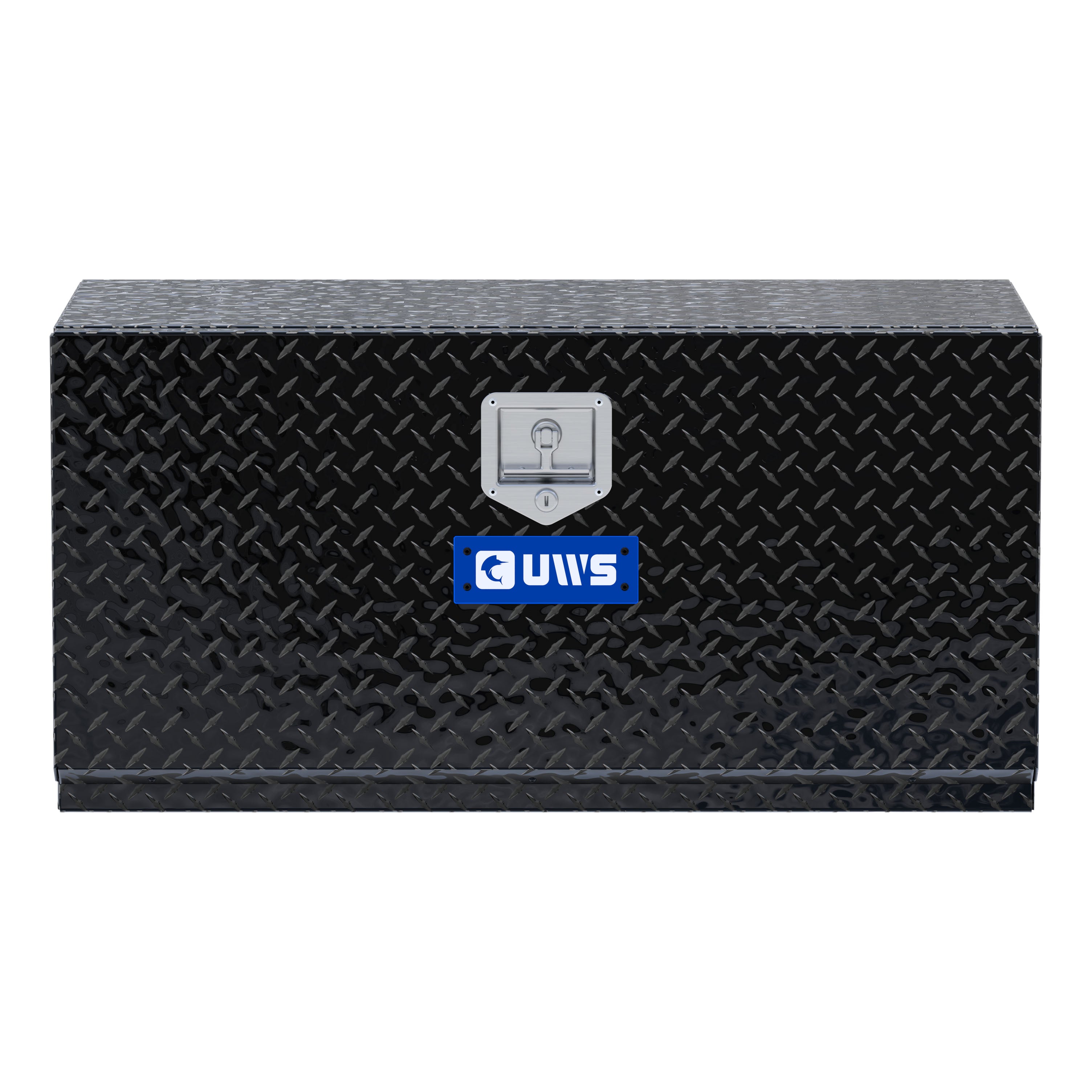 UWS EC40092 36-Inch Gloss Black Heavy-Wall Aluminum Single-Door Flatbed Underbody Tool Box