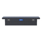 UWS EC50004 Secure Lock 69-Inch Matte Black Heavy-Wall Aluminum Truck Tool Box with Low Profile, RigidCore Lid