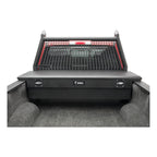 UWS EC50004 Secure Lock 69-Inch Matte Black Heavy-Wall Aluminum Truck Tool Box with Low Profile, RigidCore Lid