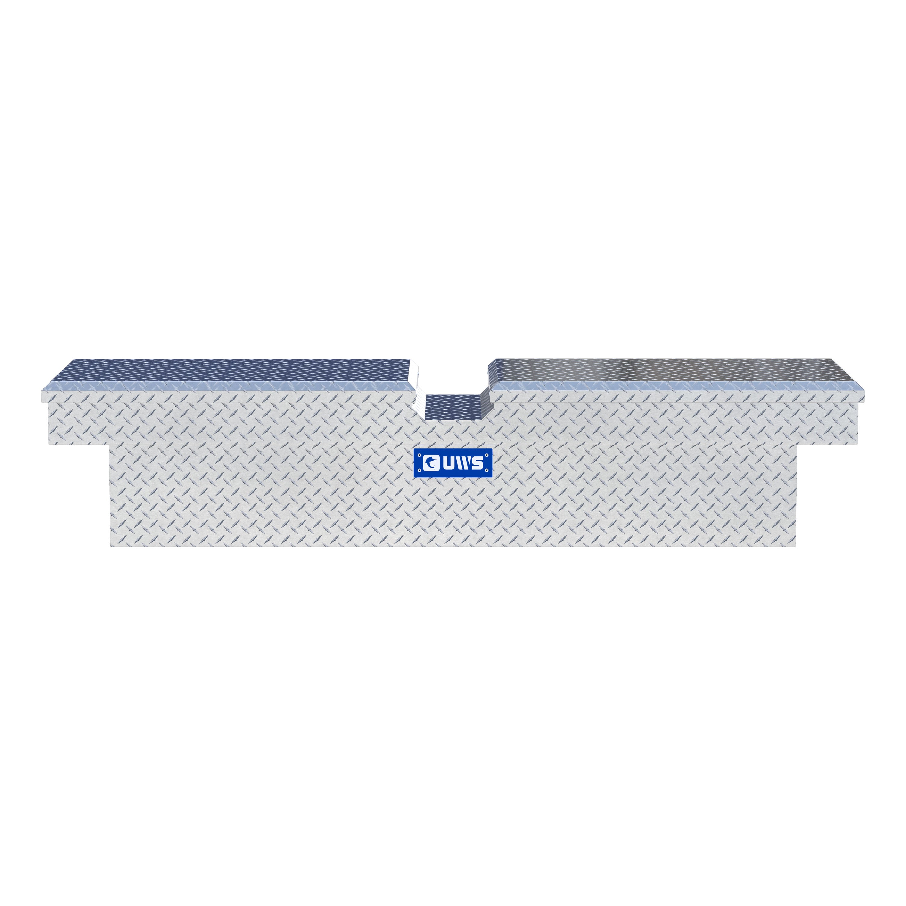 UWSEC50008 69-Inch Heavy-Wall Aluminum Gull Wing Truck Tool Box, RigidCore Lids