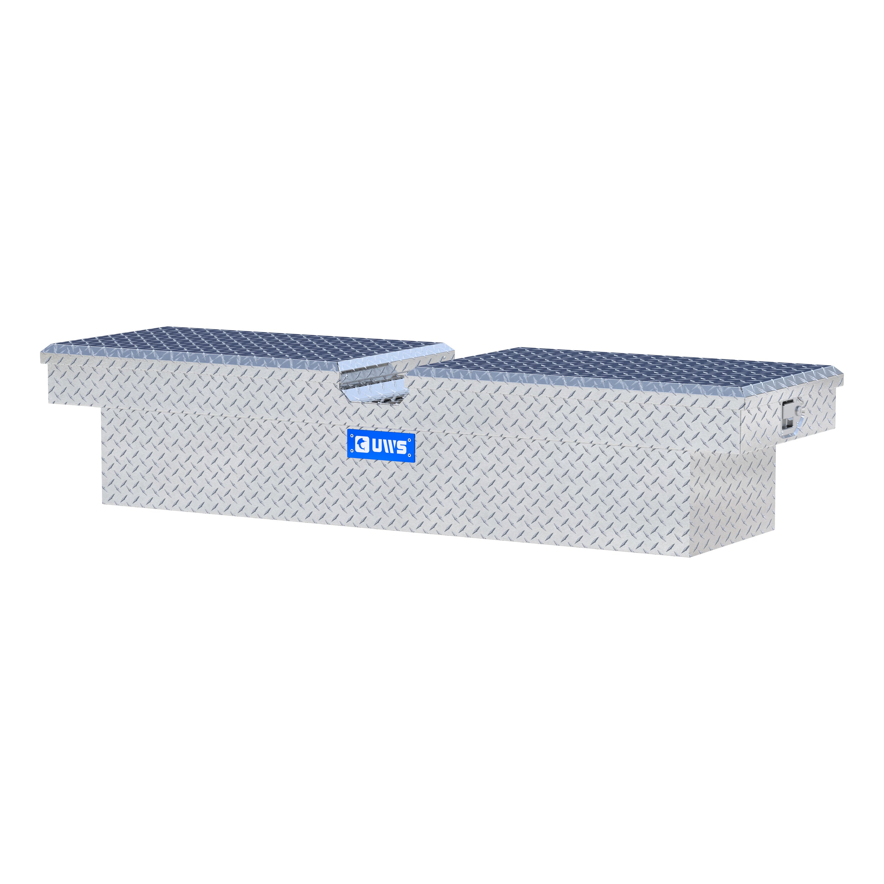 UWSEC50008 69-Inch Heavy-Wall Aluminum Gull Wing Truck Tool Box, RigidCore Lids