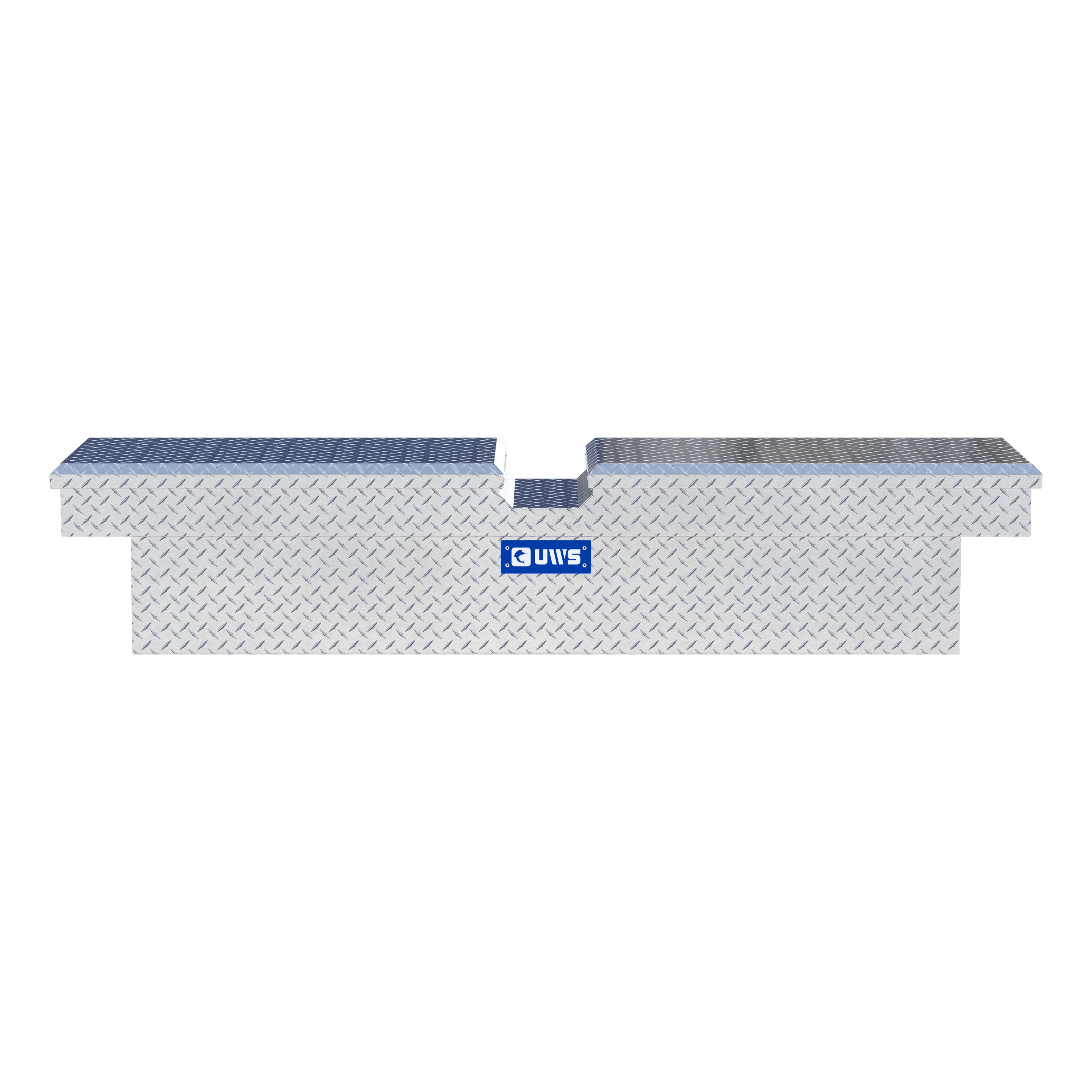 UWS EC50009 72-Inch Heavy-Wall Aluminum Gull Wing Truck Tool Box, RigidCore Lids