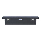 UWS EC50010 Secure Lock 72-Inch Matte Black Heavy-Wall Aluminum Truck Tool Box with Low Profile, RigidCore Lid