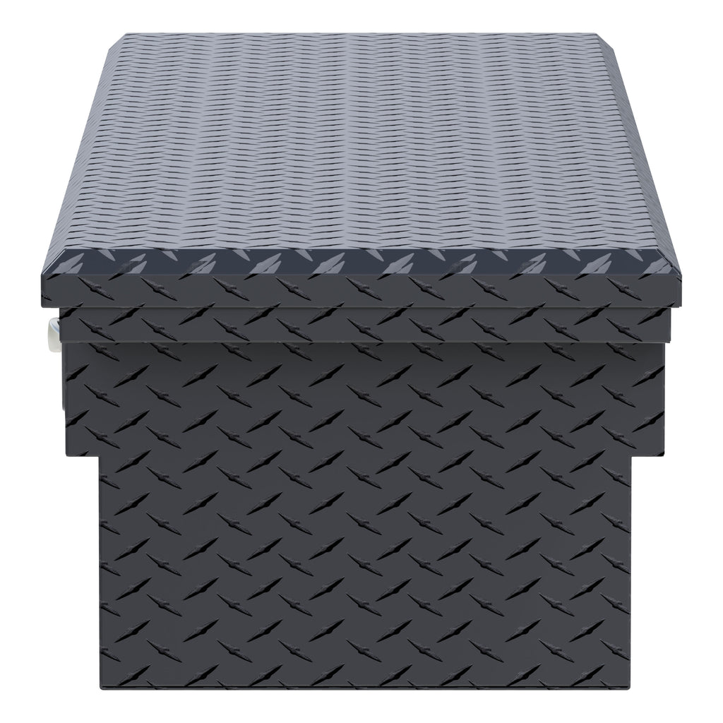 UWS EC50010 Secure Lock 72-Inch Matte Black Heavy-Wall Aluminum Truck Tool Box with Low Profile, RigidCore Lid