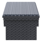UWS EC50010 Secure Lock 72-Inch Matte Black Heavy-Wall Aluminum Truck Tool Box with Low Profile, RigidCore Lid