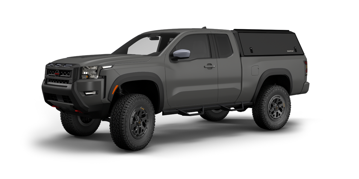 Nissan Frontier Truck Bed Cap SmartCap Edge Defender Commercial White For 22-26 6 Foot Standard Bed RSI SmartCap