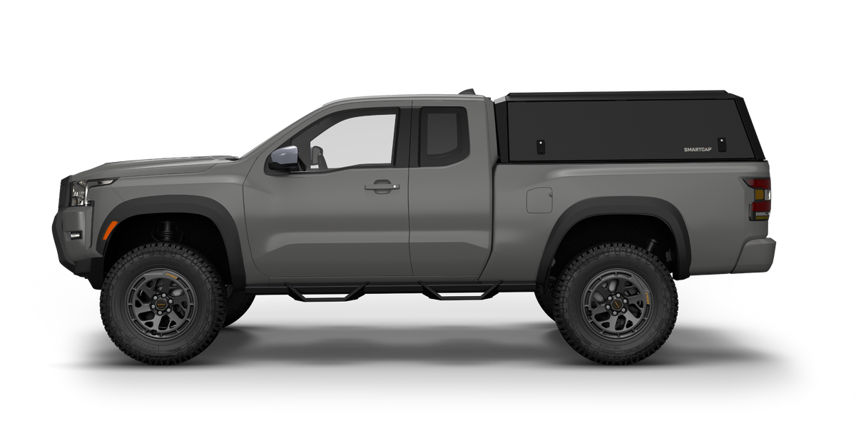 Nissan Frontier Truck Bed Cap SmartCap Edge Defender Commercial White For 22-26 6 Foot Standard Bed RSI SmartCap