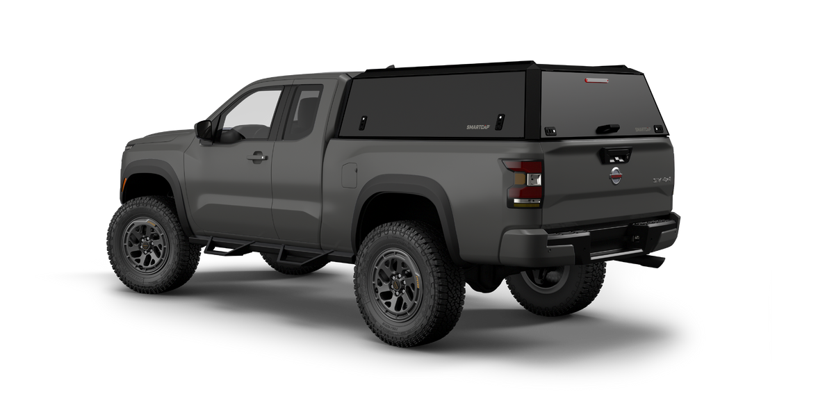 Nissan Frontier Truck Bed Cap SmartCap Edge Defender Commercial White For 22-26 6 Foot Standard Bed RSI SmartCap