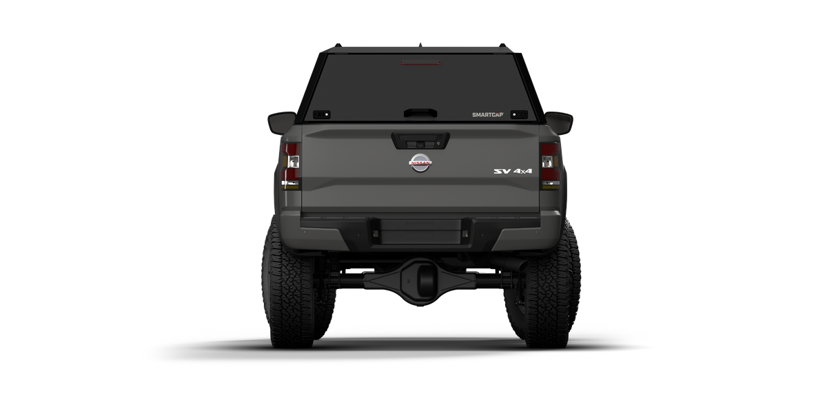 Nissan Frontier Truck Bed Cap SmartCap Edge Defender Commercial White For 22-26 6 Foot Standard Bed RSI SmartCap