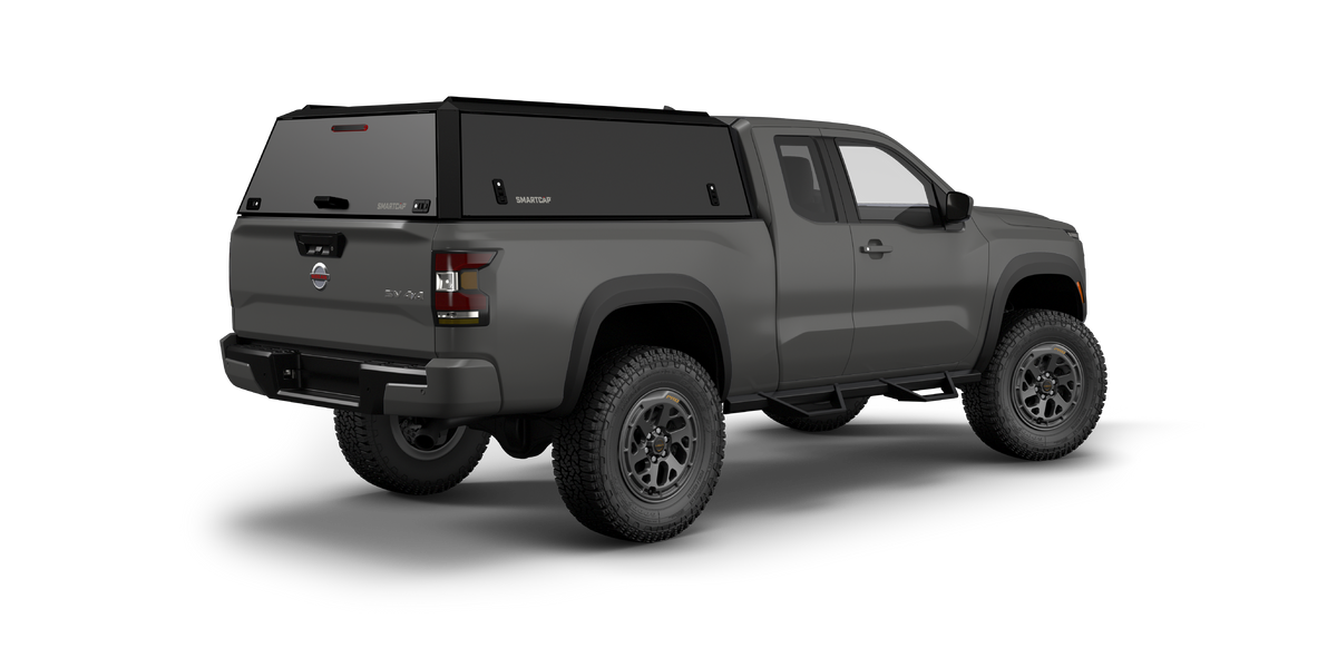 Nissan Frontier Truck Bed Cap SmartCap Edge Defender Commercial White For 22-26 6 Foot Standard Bed RSI SmartCap