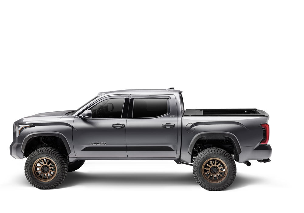 EQ Retractable Tonneau Cover 2022-2023 Nissan Frontier 6' 1 inch Bed with or without Utili-Track System without Stake Pockets